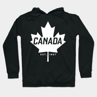 Canada Maple Leaf design - Canada Est. 1867 Vintage Sport Hoodie